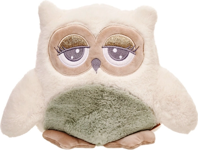 Gufo Abby crema-menta 23 cm