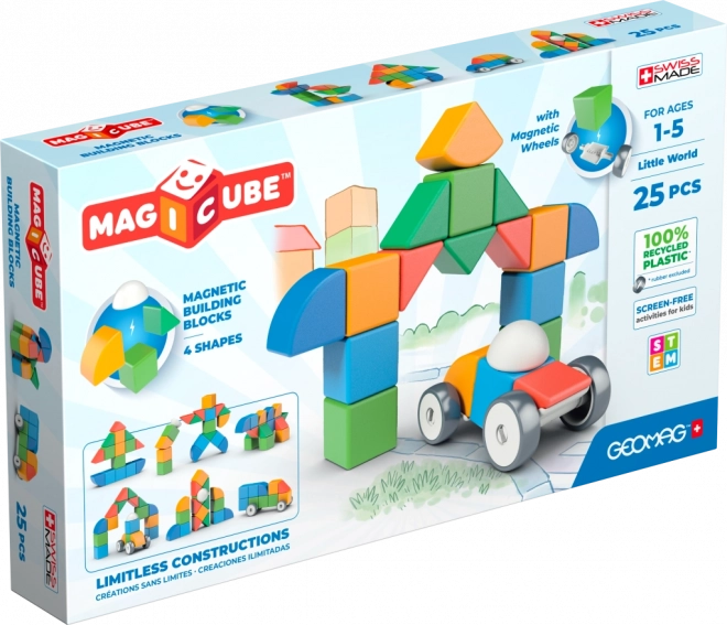 Geomag Magicube Shapes – costruzioni magnetiche 25 pezzi