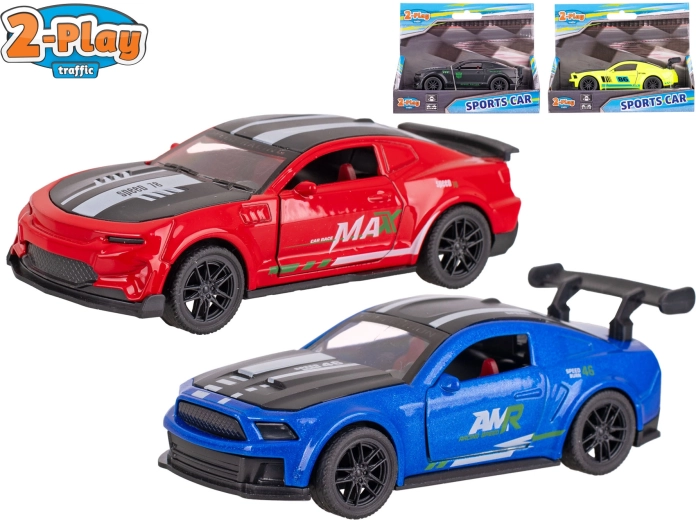 2-Play Traffic auto sportiva con retrocarica 11,5 cm
