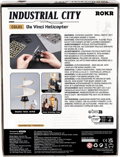 Ispirato alle invenzioni di Leonardo da Vinci