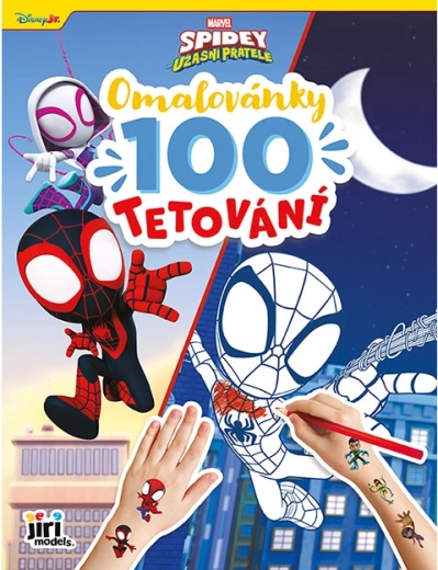 Album da colorare e 100 tatuaggi Spidey