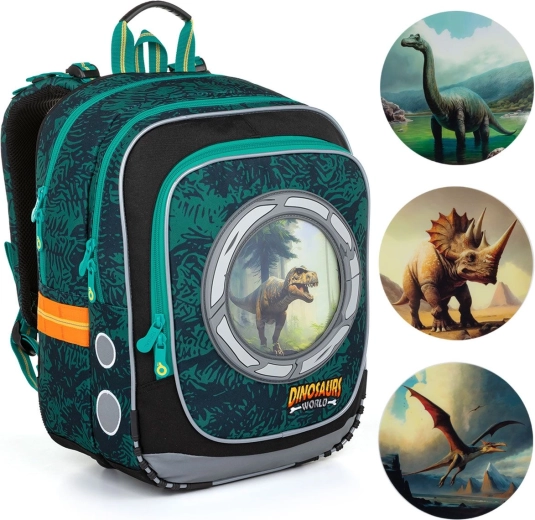 Zaino leggero con dinosauri Topgal ENDY