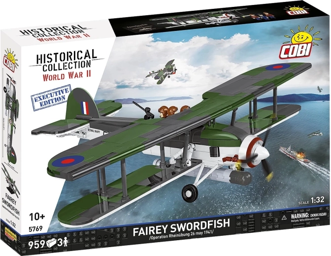 COBI set di costruzioni Fairey Swordfish Executive Edition – 959 pezzi