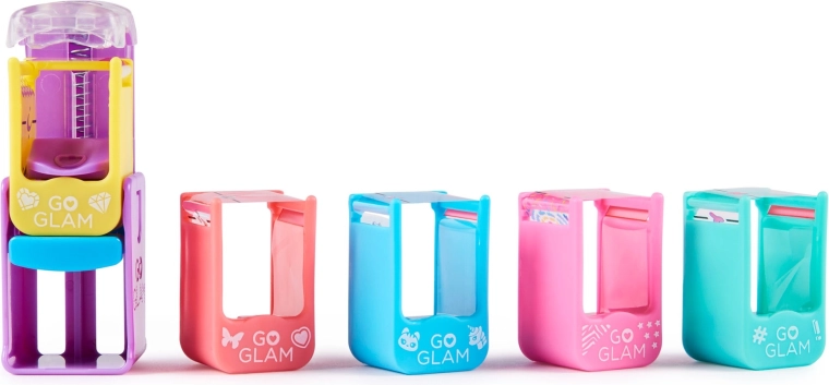 Cinque cartucce intercambiabili con motivi trendy