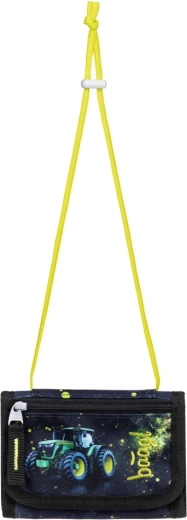 Baagl portafoglio per bambini da collo Trattore GRS
