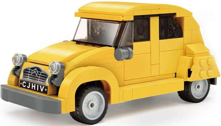 Classica Citroen 2CV in scala 1:24