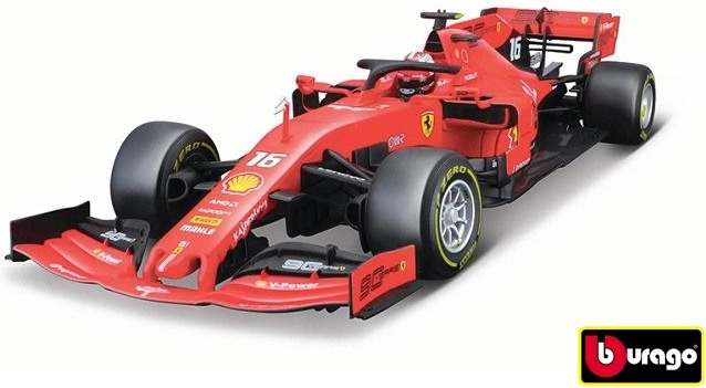 Bburago Ferrari F1 2019 SF90 Leclerc in scala 1:18