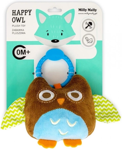 Peluche Gufo con anello