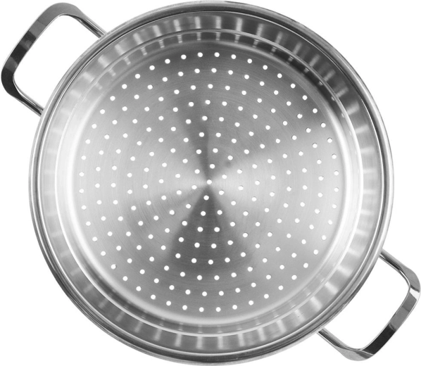 Fondo perforato per vapore uniforme