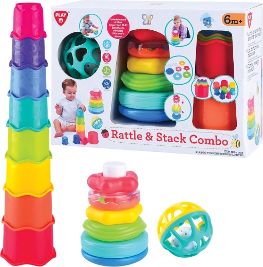 Set PlayGo di sonagli e anelli impilabili