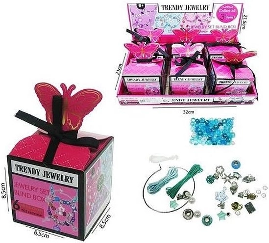 Kit per creare bigiotteria – sorpresa in scatolina (blind box) 6+