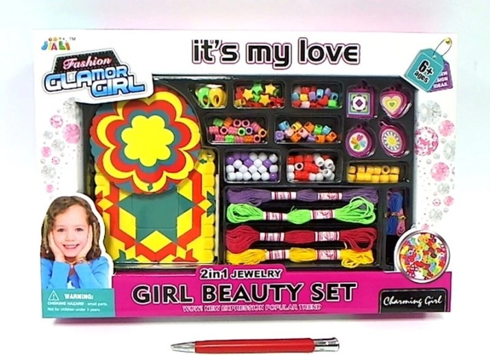Kit creativo con perline