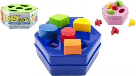 Inserto in plastica esagonale per bambini 12m+