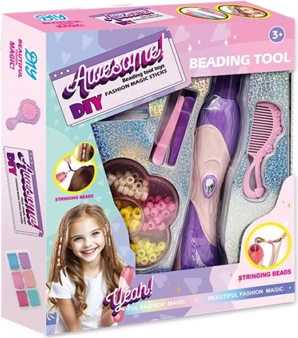 Set gioco per capelli con perline
