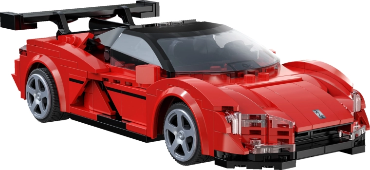 Divertimento di costruzione e guida veloce