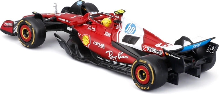 Dettagli fedeli della monoposto Ferrari SF-25