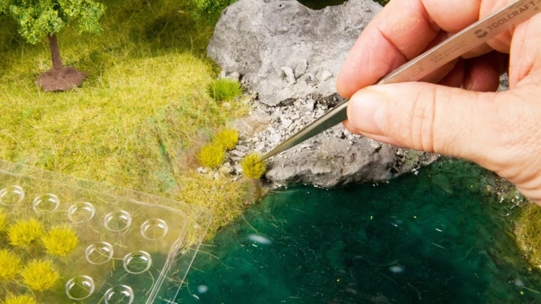 Rive pronte in un attimo grazie ai ciuffi d’erba