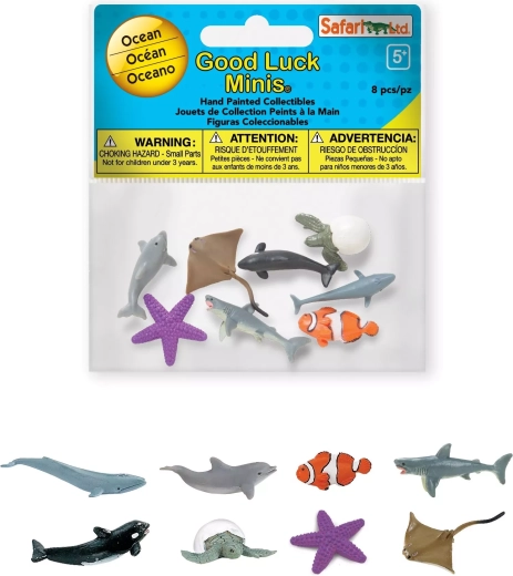 Safari Ltd. Oceá­n good luck minis funpack (8 figurine)