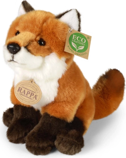 Volpe di peluche Rappa seduta Eco-friendly 21 cm