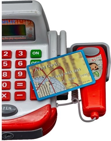 Pagamento con carta, scanner e microfono per un divertimento ancora maggiore