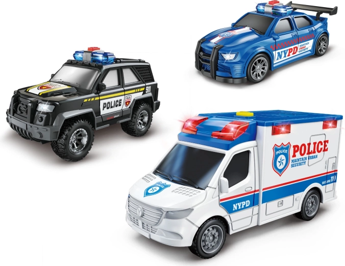 PLEJO veicoli della polizia con suoni