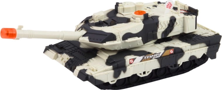 Carro armato con luci, suoni e torretta girevole