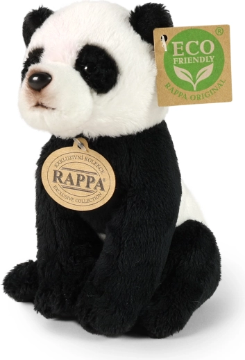 Orsetto panda di peluche seduto Eco-Friendly 15 cm