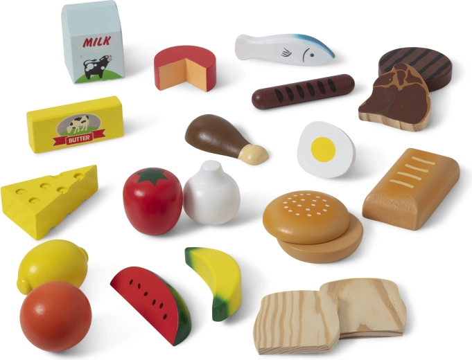 Pezzi in legno resistenti per le piccole mani