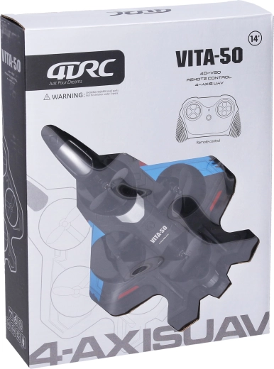 Drone da combattimento RC VITA-50 con telecomando