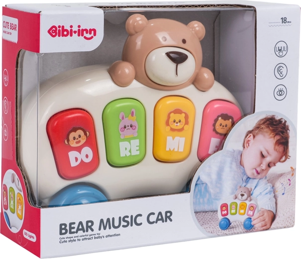 Pianola per bambini con orsetto
