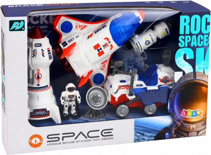 Accessori per il gioco di ruolo: astronauta ed elementi di comunicazione