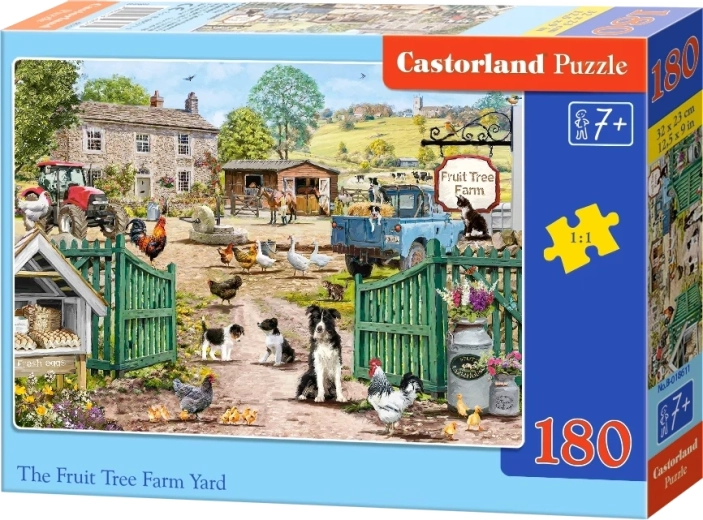 Puzzle Castorland Fattoria con frutteto da 180 pezzi