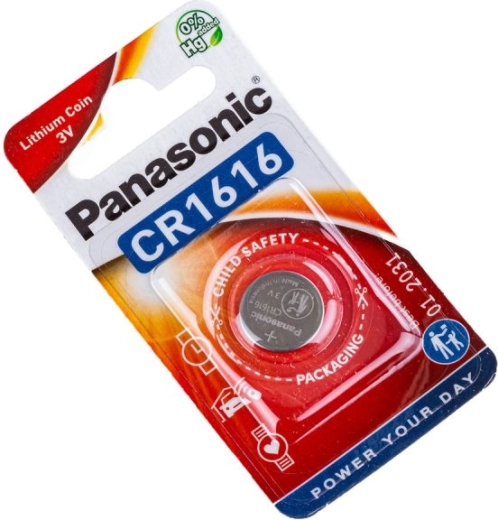 Batteria a bottone al litio Panasonic CR1616 3 V - 1 pezzo