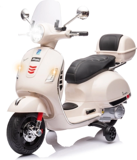 Scooter elettrico per bambini Milly Mally Vespa GTS Super bianco