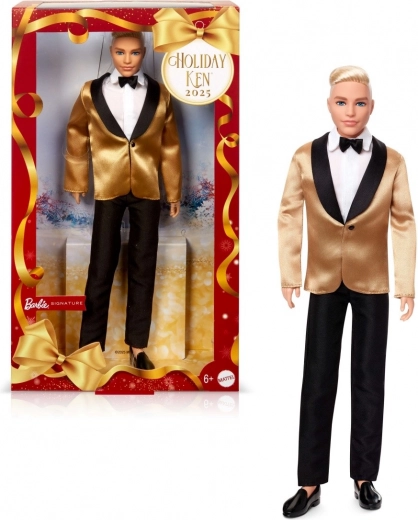Bambola da collezione BARBIE Ken Holiday 2025