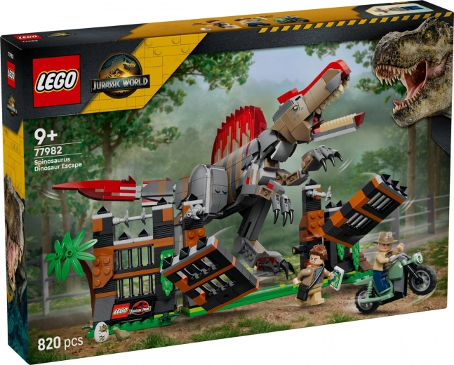 LEGO Jurassic World fuga dallo spinosauro 77982