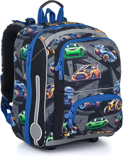 Cartella scolastica con auto Topgal BEBE