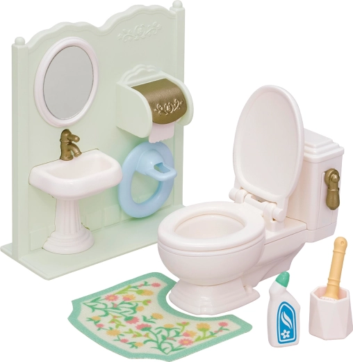 Sylvanian Families set bagno con WC