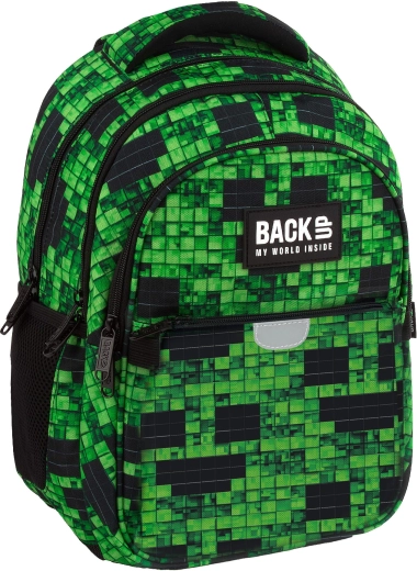Zaino scolastico BackUP Slinker verde 24 l