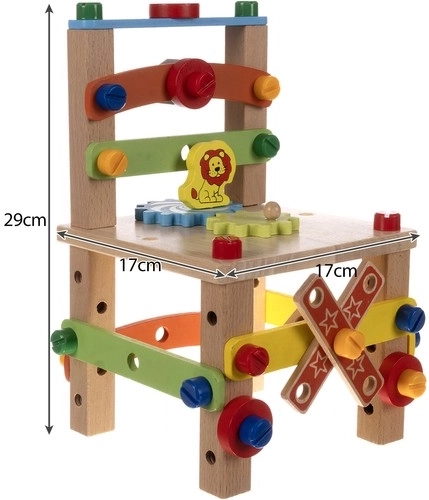 Design colorato per bambini e resistenza del legno