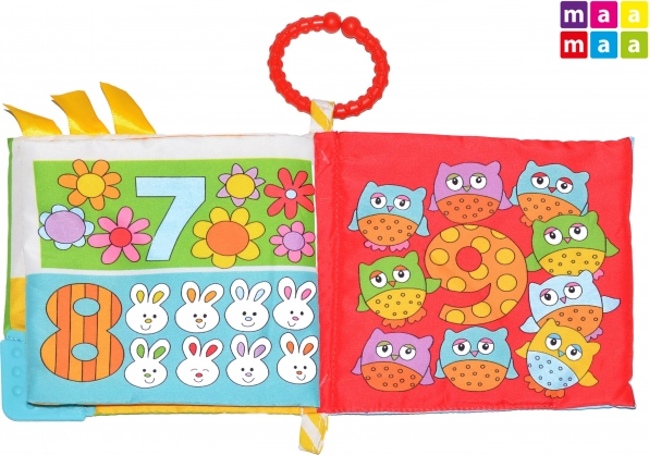 Libretto in stoffa per neonati 15 × 15 cm