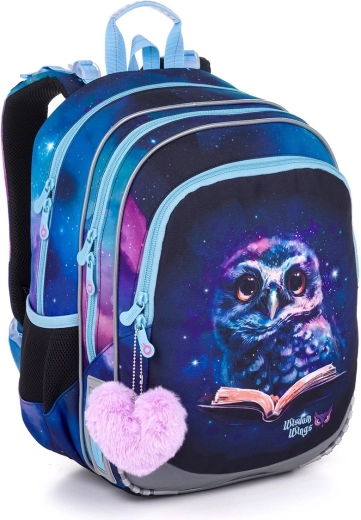 Zaino scolastico Topgal Gufo Elly