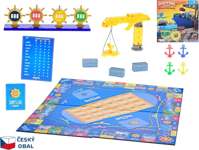 Shipping empire – gioco da tavolo sulla navigazione marittima