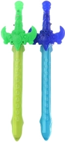 Spada luminosa in plastica a batterie per bambini