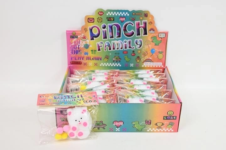 Pallina antistress da schiacciare a forma di orsetto (16 pz)