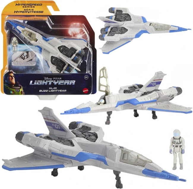Astronave cosmica Buzz Lightyear Mattel Hyperspeed con personaggio – XL-01
