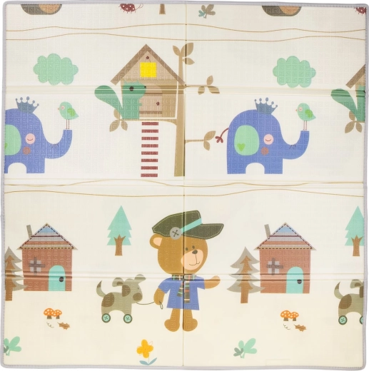 Tappetino da gioco per bambini 142 × 142 cm orsetto Chipolino