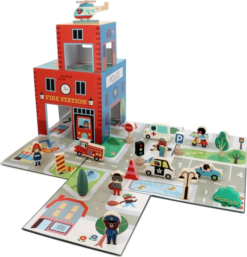 Edifici dei servizi di soccorso per il gioco di ruolo
