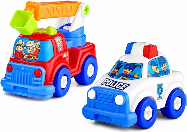 Azione della polizia e dei pompieri
