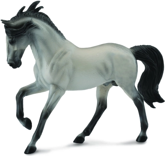 Collecta cavallo andaluso grigio figurina